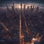 Placeholder: Amazing merging of spirit/cityscapes of 4 different cities in one image. The cities are Bangalore, Quebec, New York, and Chicago, Aesthetic Realism, cinematic, HD, Hi-Res, 12k