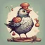 Placeholder: Fortune Fowl in cute bizarre art style