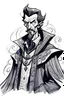 Placeholder: Strahd Von Zarovich drawn as a character from Doctor Who