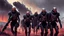 Placeholder: {{{Bio-engineered undead cyborg army marching}}} machine soldiers, hazmats, tactical wear, gas creepy landscape, techno gothic visual composition, science fiction painting, Denis Sarazhin, Alex Colville, Simon Stålenhag, Neil Blomkamp, Frank bowling, Christopher Shy, Alejandro Burdisio, RAW, gritty, high contrast, atmospheric horror art, gripping and suspenseful, vivid, neon overlay, narrative art, textured, dramatic, surreal horror, gestural, retro futuristic nightmarish art, apocalyptic art