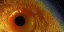 Placeholder: Extreme close-up of a human eye that contains a universe