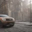 Placeholder: an dacia car ultra realistic durty dust no clean ,wide body , ,on street,8k resolution, high-quality, fine-detail, parked in crowded city winter wide body night future city