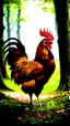 Placeholder: The scary cockerel from the deserted welsh woods