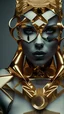 Placeholder: Album cover in minimalism brutal art shades fashion papercut layered harsh extreme shiny UHD