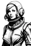 Placeholder: Нарисуй мужчину пилота челнока из сеттинга Mass Effect