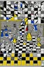 Placeholder: 5d chess in the style of roy lichtenstein