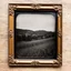 Placeholder: Daguerrotype frame old landscape odd creepy obsessive great nostalgia, bright, weird, old postcard landscape, cespugli, sfocato, sentiero, osceno, dettagli della cornice molto accentuati, polvere, horror, tridimensional, Germany 1950