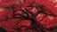 Placeholder: red tree, highly detailed, boutyfull desktop wallpaper, comic style