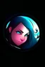 Placeholder: dark beautiful logo cartoon circle fantasy