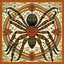 Placeholder: West African Folk Art Spider illustration