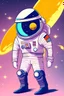 Placeholder: cartoon retro space man idea