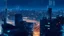 Placeholder: Clear Focus, High resolution, Cyberpunk skyline