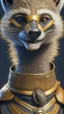 Placeholder: Super hero Meerkat Man, male head, male mouth and nose, meerkat mask, hyper realistic, intricately detailed armor, novelty, cinematic, 4k