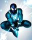 Placeholder: spider-man as DC blue lantern