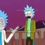 Placeholder: rick and morty meet donald trump