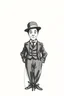 Placeholder: sketch of a Charlie Chaplin