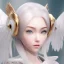 Placeholder: beautiful smooth realistic Japanese cat girl robot, full grows, extremely sharp detail, finely tuned detail, ultra high definition, 8 k, unreal engine 5, ultra sharp focus, accurate wings, in flying mode