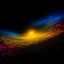 Placeholder: The visual of a tiny portion of sky with millions of galaxies seen through the James Webb telescope, sharp focus, 8k, 3d, very detailed, very colorful, ornate, grim, fine art, 35mm, F/2.8, insanely detailed and intricate