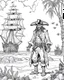 Placeholder: Pirates of the Caribbean: Ghostly Pirates Coloring Adventure: Design a spine-chilling coloring page inspired by the Pirates of the Caribbean movie, showcasing ghostly pirates haunting a deserted island. Let young artists explore their imagination as they add eerie details to the tattered clothing, glowing eyes, and ghostly apparitions. This coloring page provides a thrilling and chilling experience for kids to bring the haunting scene to life in black and white.