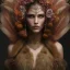 Placeholder: woolitize, frida, metal oxidado, plumas, Dryad, fae, sidhe, siniestro, naturaleza, plantas, flores silvestres, pintura facial, retrato de personaje dnd, intrincado, óleo sobre lienzo, obra maestra, experto, increíblemente detallado, resolución 4k, estilo retroanime, lindo grande ojos reflectantes circulares, detalles cinemáticos suaves e intrincados, iluminación suave y suave, colores calidos, estilo renacentista pintado