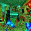 Placeholder: first person shooter,90’s,colorful, 90’s 3d, 90’s mall inside,90’s video game 3d,city, crypt underworld video game, cryptworlds video game, cicada marionette, crypt underworld video game, crypt underworld videogame