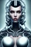 Placeholder: cyberpunk, black latex body, women, body portrai, big boobs, open mouth, highlight eyes perfect, skin, tron, cyborg , perfekt, real, dream, hr giger