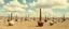 Placeholder: Strange spindle-shaped objects of various shapes, scattered over an arid wasteland, clouds, Max Ernst, Audubon, Amano, Walton Ford, Yves Tanguy, bright colours, polaroid, 8k, 3d, 33mm photography, well defined