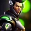 Placeholder: Ultra detailed fullbody Portrait in oil on canvas of overwatch character-GENJI with armor,extremely detailed digital painting,ultrarealistic skin,intense stare, extremely detailed face, crystal clear eyes, mystical colors ,perfectly centered image, perfect composition, rim light, beautiful lighting,masterpiece ,8k, stunning scene, raytracing, anatomically correct, in the style of Ohrai Noriyoshi and robert e howard and Steve Jung and Wizyakuza and Simon Bisley and uncannyknack and kilory