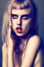 Placeholder: Danish singer MØ face , Still Imagery, darkness