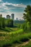 Placeholder: nature near city