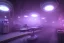 Placeholder: hospital , urban , hear of the city , street view , night time , unity, scriptable render pipeline , lighting , volumetric , global illumination, fog , purple emission , purple tone.