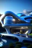 Placeholder: Futuristic dreamhome, futuristic, 2050, Disney style
