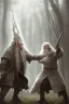 Placeholder: gandalf fight with saruman