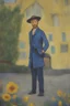 Placeholder: a barbie doll of vincent van gogh