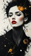Placeholder: minimalism,Abstract black and gold minimalism geometric surreal beautiful fashion portrait,splash art explosion,minimalist surreal surrounding background,surreal lonely depth,deep soul spirit,fantasy surreal geometry,flat,utopia,album art,cover art,album cover,cinematic,8k,epic movie still,sharp focus,by Gustav Klimt,pascal blanche,rutkowski,repin,artstation hyperrealism painting concept art of detailed character,design matte painting,leaf