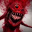 Placeholder: red, tentacles, eyes, teeth, monster, horror, blood, huge, scary, hyperrealism, gore, masterpiece, expert, volumetric lighting, deformed, sharp focus, 8K