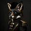 Placeholder: A duke with a black fox head.
