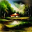 Placeholder: Oil painting.