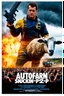 Placeholder: "Create a 90s-style action movie poster titled 'AUTOfarm. Include the (subtitle 'BMI - Suckin-p-p' prominently) Feature a heroic mechanic battling thousands of people with a spanner, and in the background, show a sheep holding a machine gun. The scene should be intense and dynamic, capturing the high-energy and gritty aesthetic of classic 90s action films.