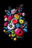 Placeholder: intricate floral arrangement t-shirt design