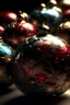 Placeholder: boules de noel, détails élevés, 4k