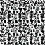 Placeholder: Pattern flowers black and white