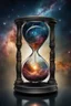 Placeholder: The galaxy pouring through an hourglass, hig detailed, sharp focus, etheraly, stunning, nebula, stars, deep colors, perfect composition