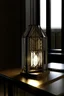 Placeholder: gaming table lamp inspired by dubai tower buliding architecture modern stlye. geometric form