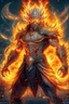 Placeholder: Fhoto full body, high reality, Raw, King of dragon warrior fight with Raiden, very angry, digital art, intricate details, powerful composition, explode light, captivating, , trending on artstation, sharp focus, studio photo, intricate details, highly detailed, fire background, by addie_digi