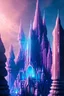 Placeholder: Cristal castel cristallin, couleur bleue forte, détaillé, vue de face, 8K, détails complexes, cyberpunk,soleil couchant crystal city crystalline in the sky, renderin, room, cosmic, opalescent, 100mm, opalescent, gemstones, crystals, object, other worldly,water, cristal rock ,bright, ice backg