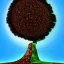 Placeholder: abstract land tree