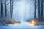 Placeholder: FOREST LANTERN WINTER PATH FALL