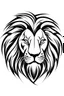 Placeholder: lion ink logo, white background