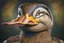 Placeholder: duck portrait, perfect composition, hyperrealistic, super detailed, 8k, high quality, trending on artstation, studio photo, highly detailed, wide borders